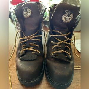 Georgia Brand leather boots. Mens size 11.